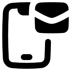 Phone Mail Icon from Plump Remix Set