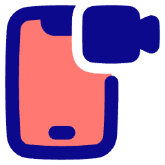 Phone Meeting Icon from Plump Pop Set