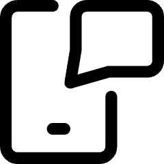 Phone Message Icon from Core Line Set