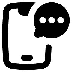 Phone Message Icon from Plump Remix Set