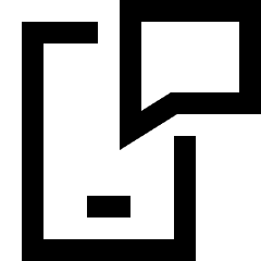 Phone Message Icon from Sharp Line Set