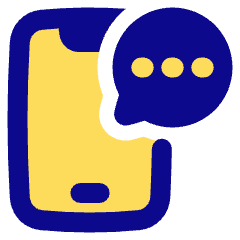 Phone Message Icon from Plump Pop Set
