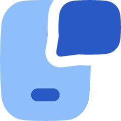 Phone Message Icon from Flex Flat Set