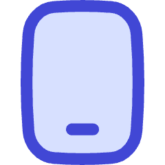 Phone Mobile Phone Icon from Flex Duo Set