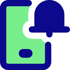 Phone Notification Icon from Core Pop Set