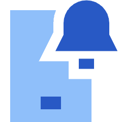 Phone Notification Icon from Sharp Flat Set