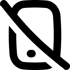 Phone Off Icon from Flex Solid Set