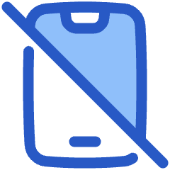 Phone Off Icon from Plump Duo Set