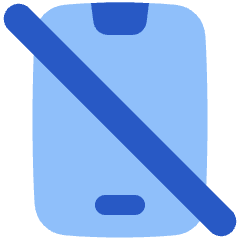 Phone Off Icon from Plump Flat Set