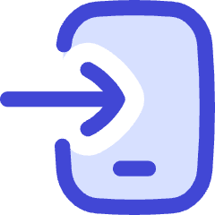 Phone Open In Mobile Icon from Flex Duo Set