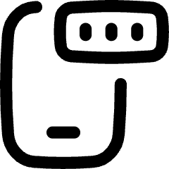 Phone Password Icon from Flex Line Set