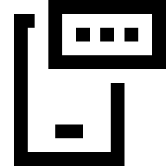 Phone Password Icon from Sharp Line Set