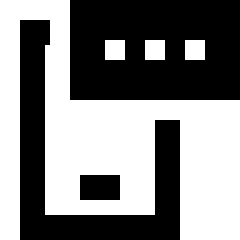 Phone Password Icon from Sharp Solid Set