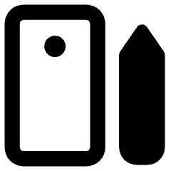 Phone Pen 2 Icon from Core Remix Set