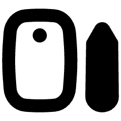 Phone Pen 2 Icon from Flex Solid Set