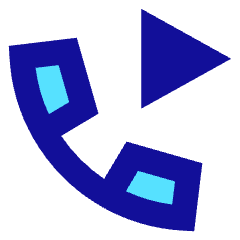 Phone Play Icon from Sharp Pop Set