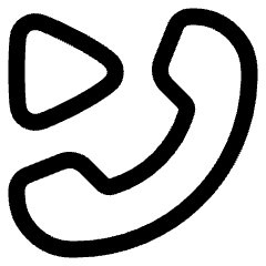 Phone Play Icon from Plump Line Set