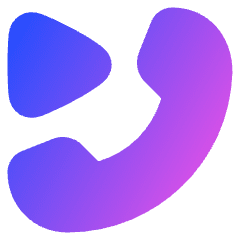 Phone Play Icon from Plump Gradient Set