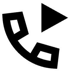 Phone Play Icon from Sharp Remix Set