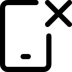 Phone Remove Deny Icon from Core Line Set