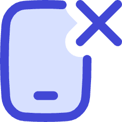 Phone Remove Deny Icon from Flex Duo Set
