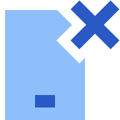 Phone Remove Deny Icon from Sharp Flat Set