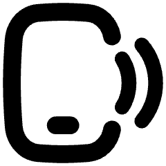 Phone Ringing 2 Icon from Flex Solid Set