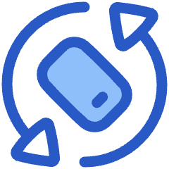 Phone Rotate Mobile Icon from Plump Duo Set