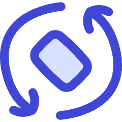 Phone Rotate Mobile Icon from Flex Duo Set