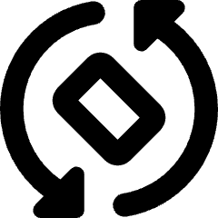 Phone Rotate Mobile Icon from Core Solid Set