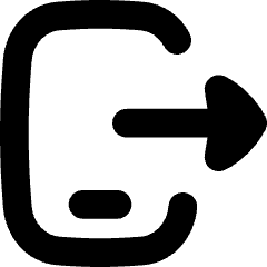 Phone Send To Mobile Icon from Flex Solid Set