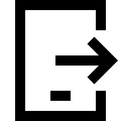 Phone Send To Mobile Icon from Sharp Line Set