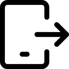 Phone Send To Mobile Icon from Core Line Set