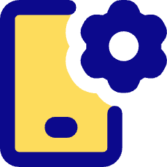 Phone Setting Icon from Core Pop Set