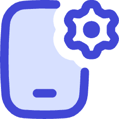 Phone Setting Gear Icon from Flex Duo Set