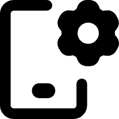 Phone Setting Icon from Core Remix Set
