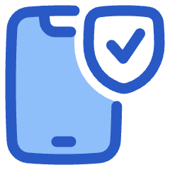 Phone Shield Icon from Plump Duo Set