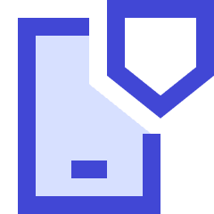 Phone Shield Icon from Sharp Duo Set