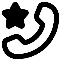 Phone Star Icon from Plump Remix Set