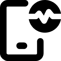 Phone Status Icon from Core Solid Set