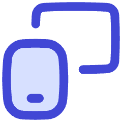 Phone Telephone Project Screen Icon from Flex Duo Set