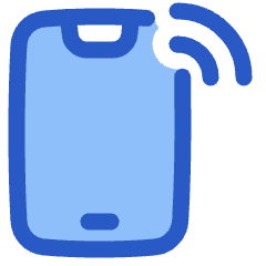 Phone Wifi Icon from Plump Duo Set