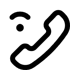 Phone Wifi Calling Bar 2 Icon from Core Line Set