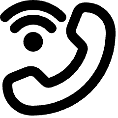 Phone Wifi Calling Bar 3 Icon from Plump Remix Set