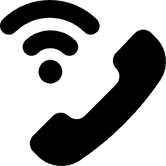Phone Wifi Calling Bar 3 Icon from Core Solid Set