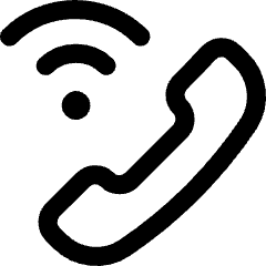 Phone Wifi Calling Bar 3 Icon from Core Line Set