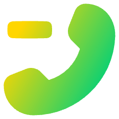 Remove Call Icon from Plump Gradient Set