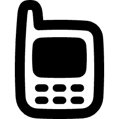 Retro Phone Icon from Plump Remix Set