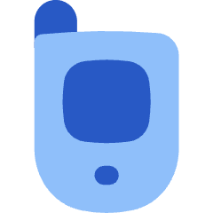 Retro Phone Icon from Flex Flat Set
