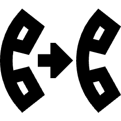 Transfer Forwarding Call Icon from Sharp Remix Set